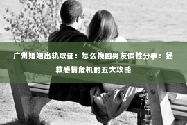 广州婚姻出轨取证：怎么挽回男友假性分手：拯救感情危机的五大攻略
