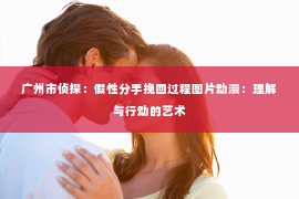 广州市侦探：假性分手挽回过程图片动漫：理解与行动的艺术