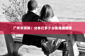 广州市侦探：分手打多少分能挽回感情
