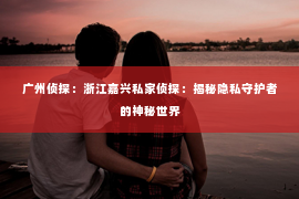 广州侦探：浙江嘉兴私家侦探：揭秘隐私守护者的神秘世界